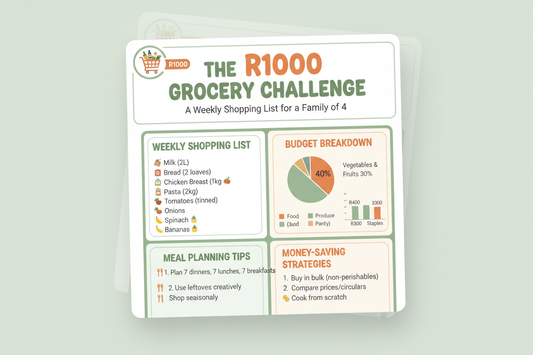 Grocery Challenge Guide Preview - Inside Look